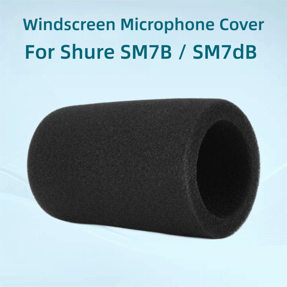 Shure Mic Sm7B - 1pcs Replacement Mic Windscreen Cover Flocked