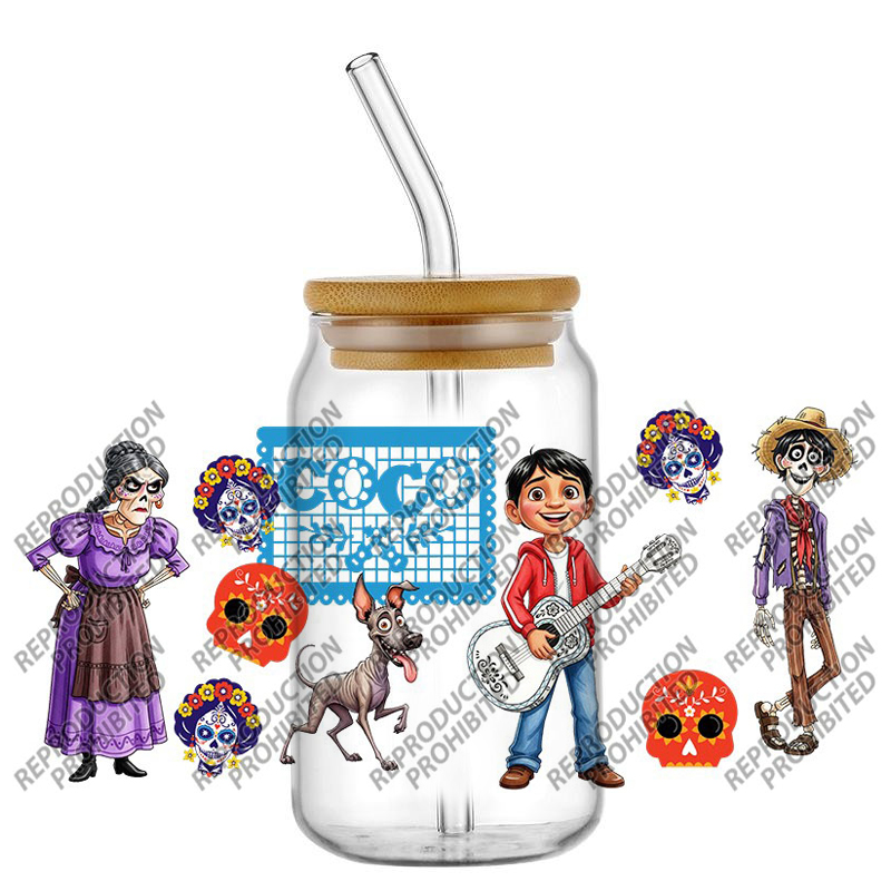 music coco Cartoon Character 1 - Rdta Tank Glass recension och pris