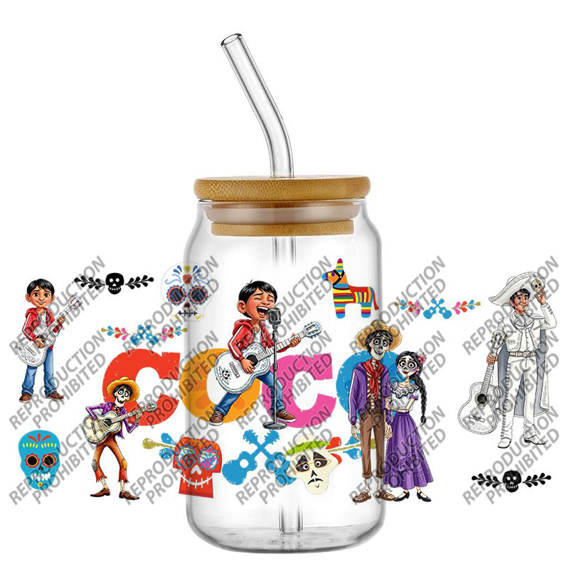 music coco Cartoon Character 1 - Rdta Tank Glass recension och pris