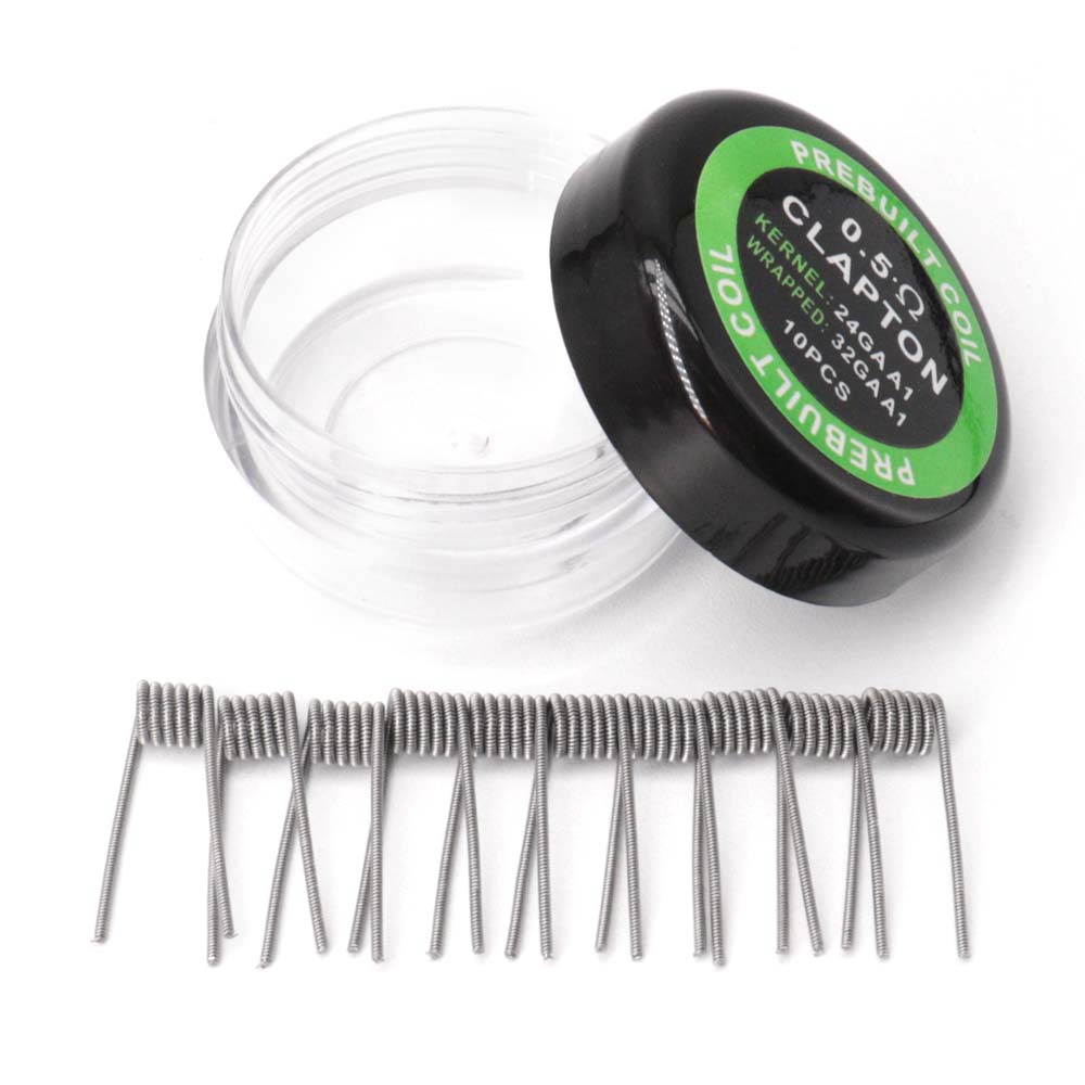 10pcs Electronic Cigarette Vap - Clapton Wire Pre Built recension och pris